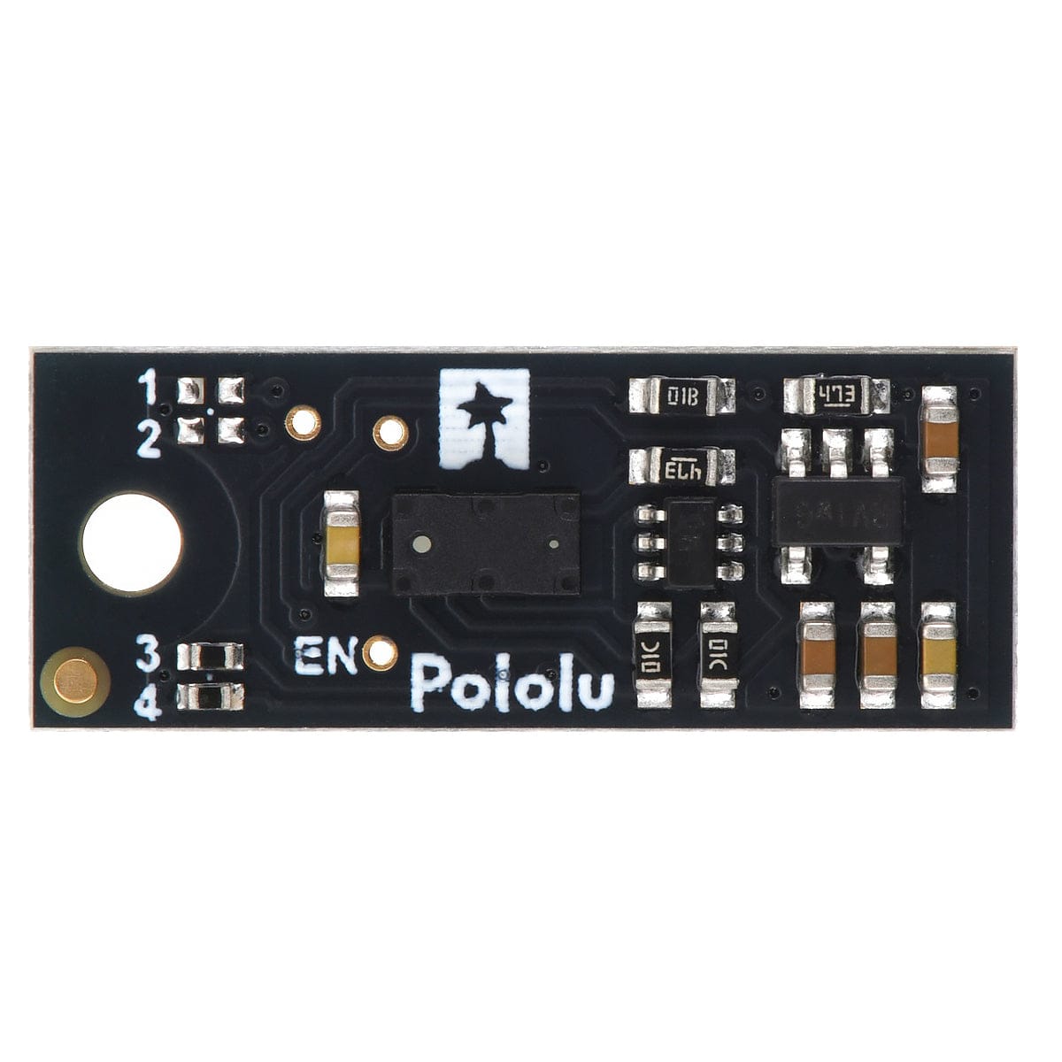 Pololu Distance Sensor v2 with Pulse Width Output and Side-Entry Connector - 50cm Range by Pololu - The Pi Hut
