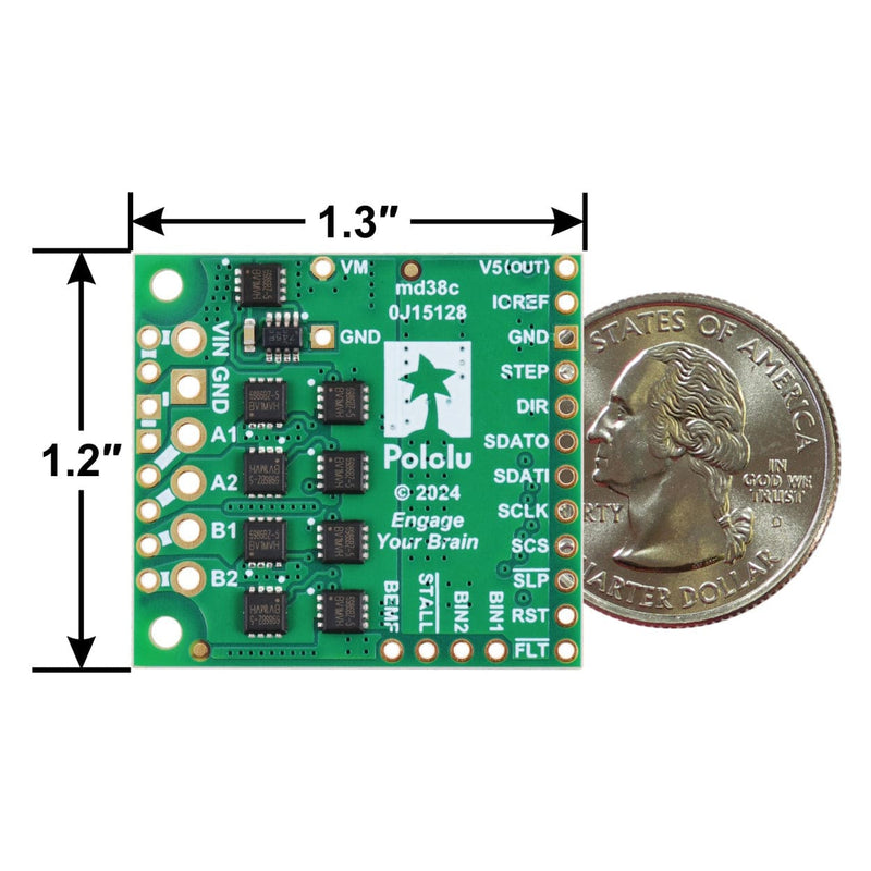 Pololu High-Power Stepper Motor Driver 36v8 - The Pi Hut