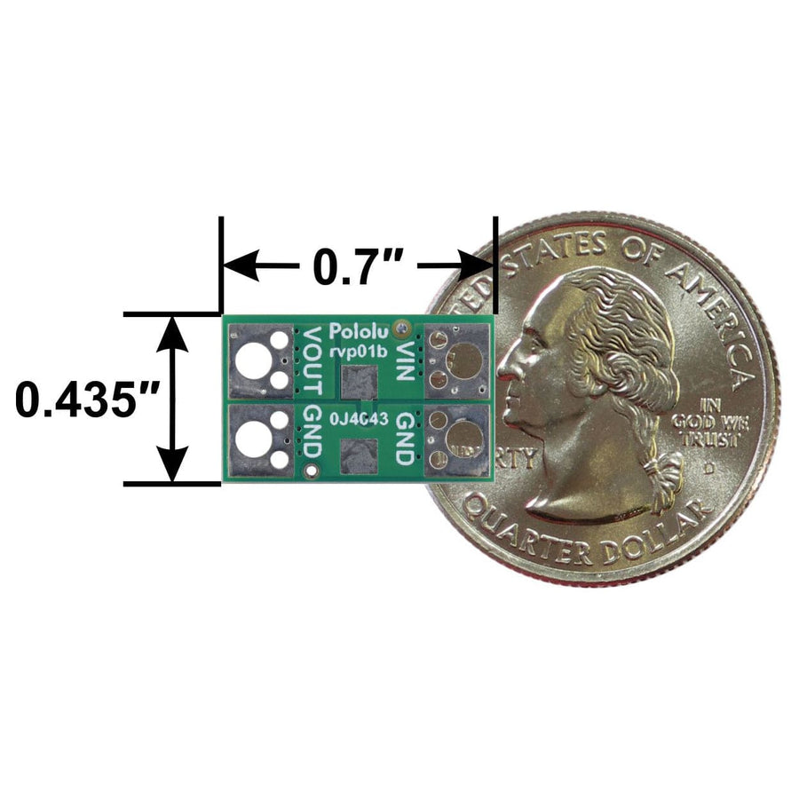 Pololu Ideal Diode Reverse Voltage Protector (4-60V 25A) - The Pi Hut