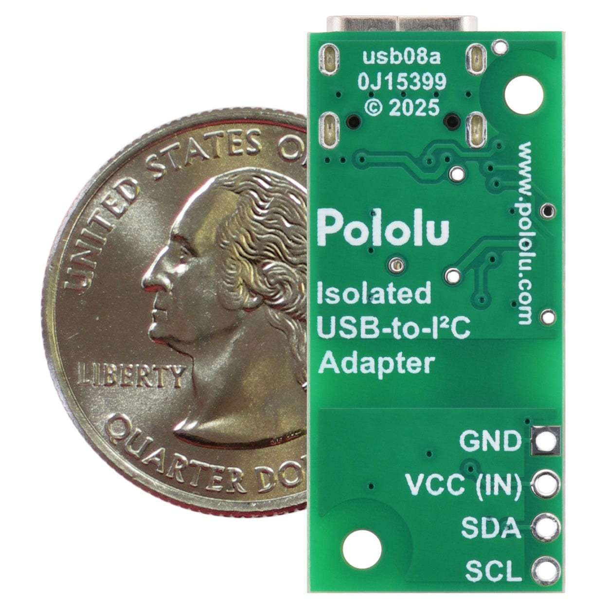 Pololu Isolated USB-to-I²C Adapter by Pololu - The Pi Hut