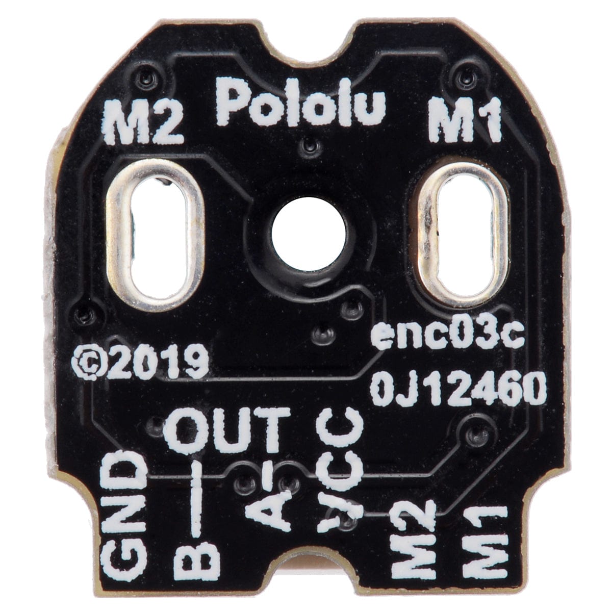 Pololu Magnetic Encoder Kit with Top-Entry Connector for Micro Metal Gearmotors (12 CPR, 2.7-18V) - The Pi Hut