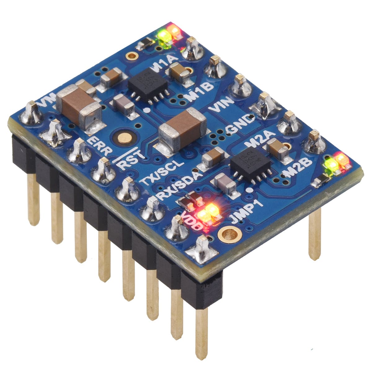 Pololu Motoron M2T550 Dual I²C Motor Controller - The Pi Hut