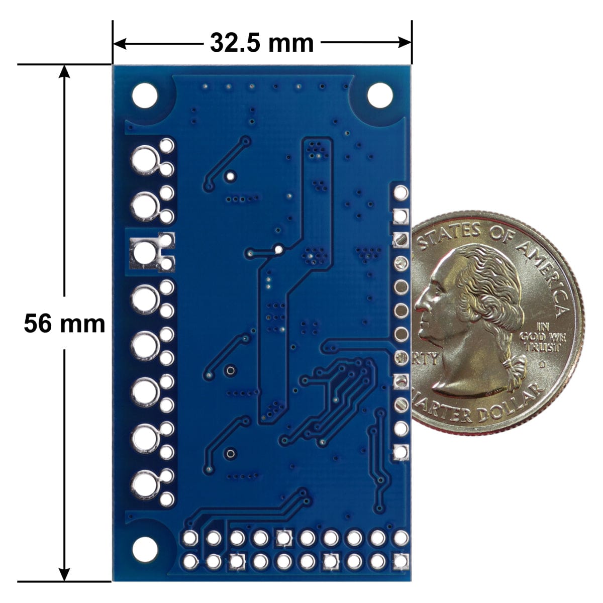 Pololu Motoron M3H550 Triple Motor Controller for Raspberry Pi - The Pi Hut