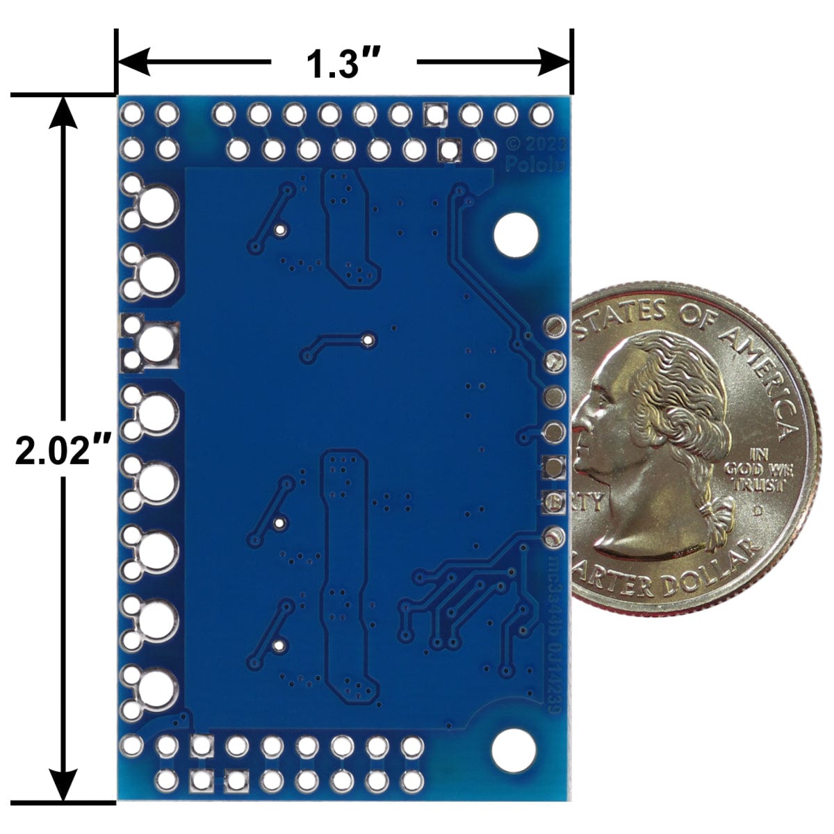 Pololu Motoron M3S550 Triple Motor Controller Shield for Arduino - The Pi Hut