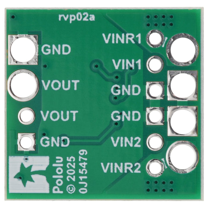 Pololu Power ORing Ideal Diode Pair - 4-60V 6A - The Pi Hut