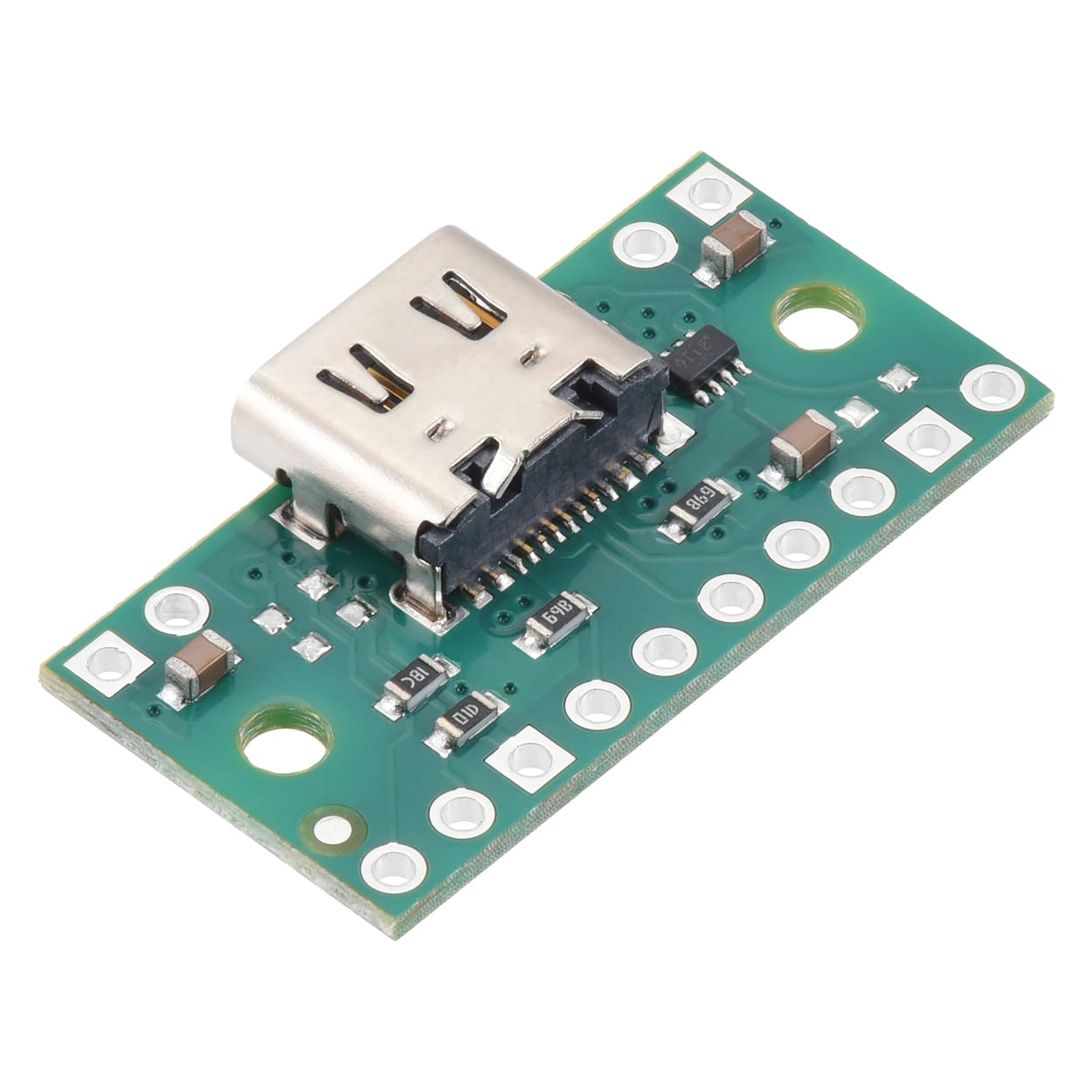 Pololu USB-C Power Multiplexer Carrier - Non-USB Priority by Pololu - The Pi Hut