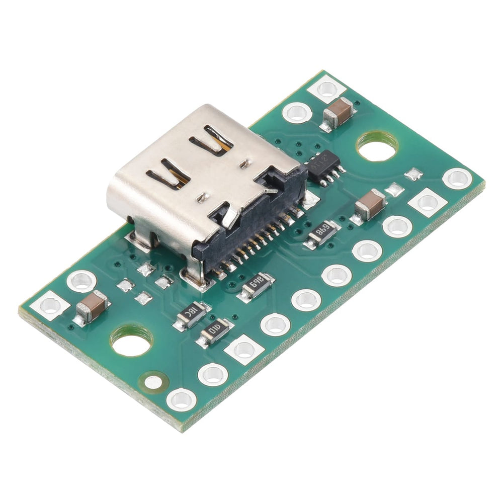 Pololu USB-C Power Multiplexer Carrier - Non-USB Priority by Pololu - The Pi Hut