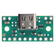 Pololu USB-C Power Multiplexer Carrier - Non-USB Priority by Pololu - The Pi Hut