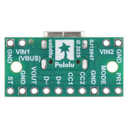 Pololu USB-C Power Multiplexer Carrier - USB Priority by Pololu - The Pi Hut
