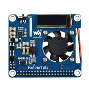 Power over Ethernet HAT for Raspberry Pi 4/3B+ by Waveshare - The Pi Hut