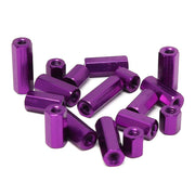 Purple Anodised Aluminium Standoff Set (4-pack) - The Pi Hut