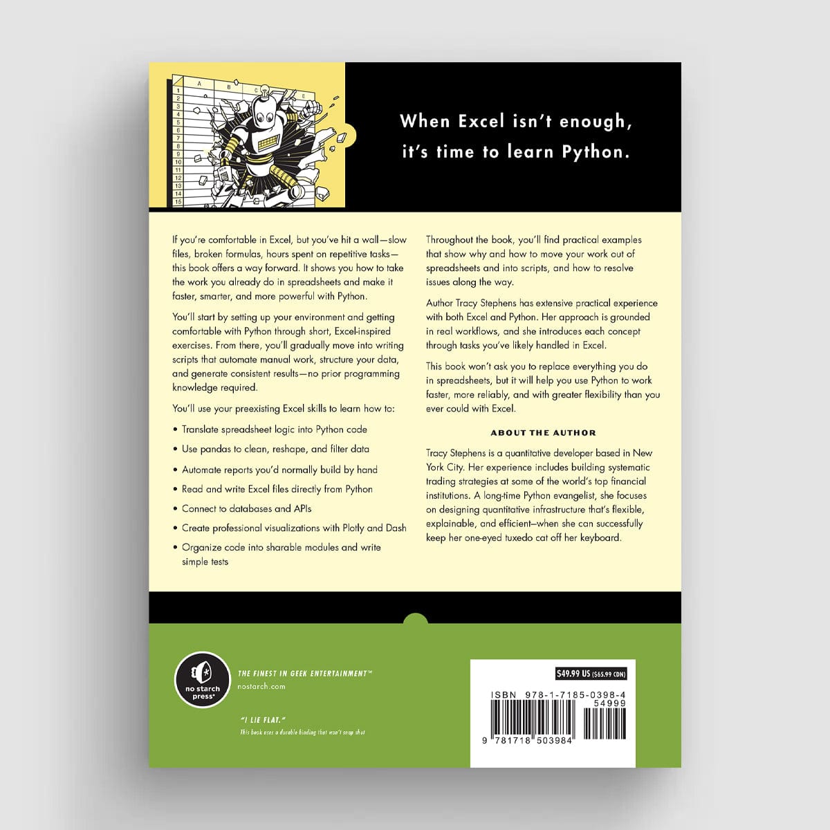 Python for Excel Users by No Starch Press - The Pi Hut