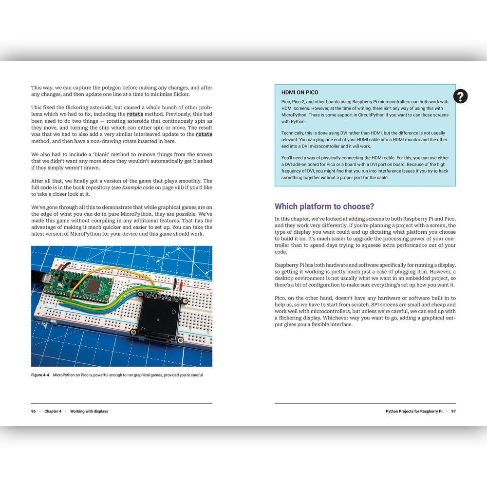 Python Projects for Raspberry Pi by Raspberry Pi Press - The Pi Hut