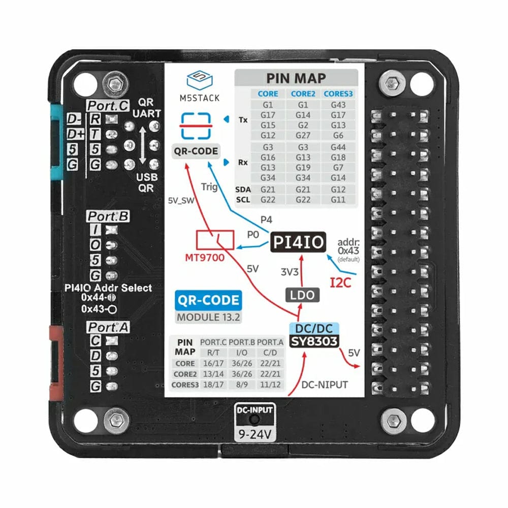 QR Code Scanner Module 13.2 by M5Stack - The Pi Hut