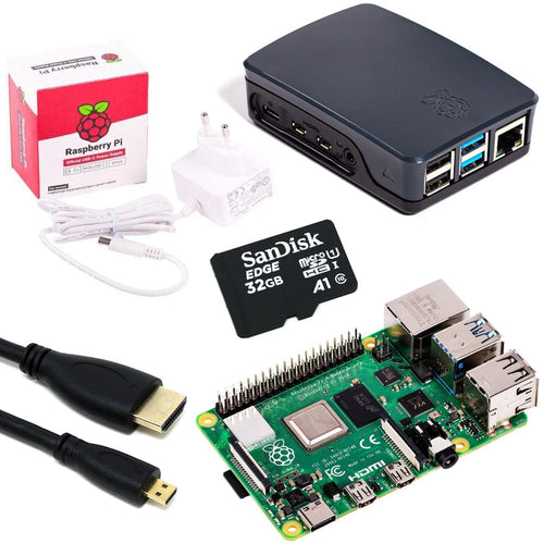 Raspberry Pi 4 Model B Starter Kit | The Pi Hut