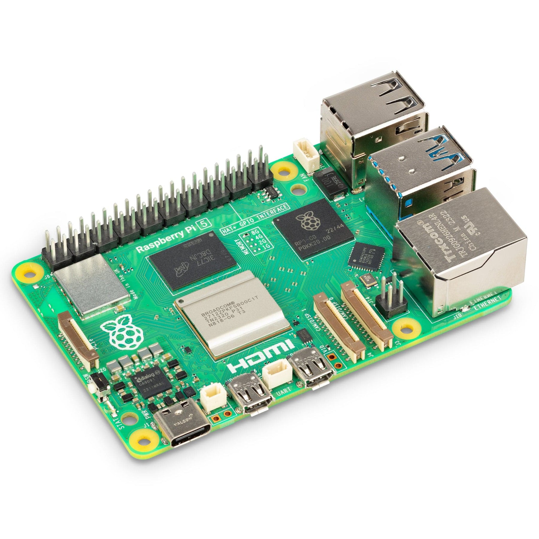 Mini PCIe HAT for Raspberry Pi 5 (M02) | The Pi Hut
