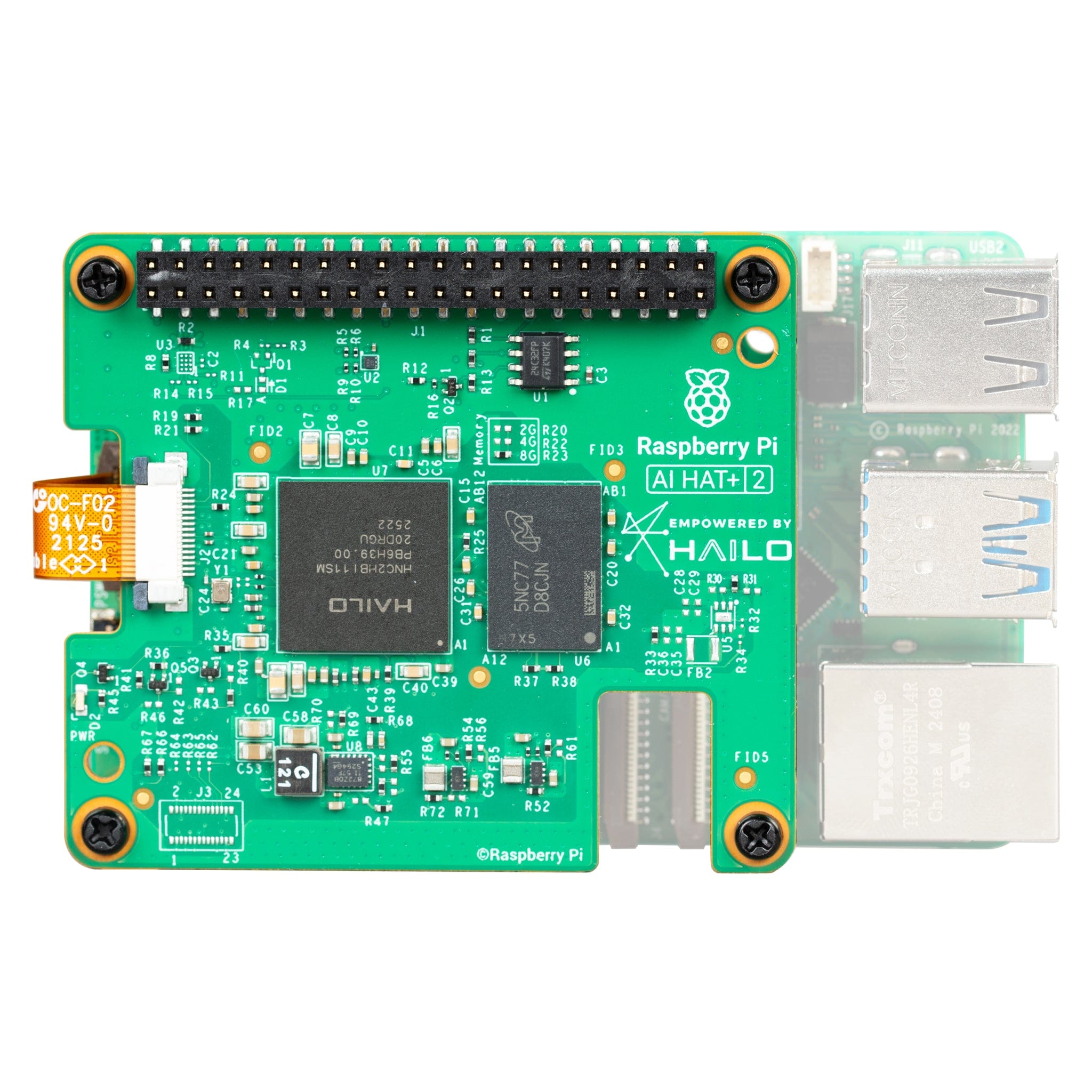 Raspberry Pi AI HAT+ 2 by Raspberry Pi - The Pi Hut