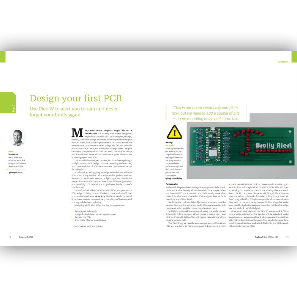 Raspberry Pi Book of Making 2027 by Raspberry Pi Press - The Pi Hut