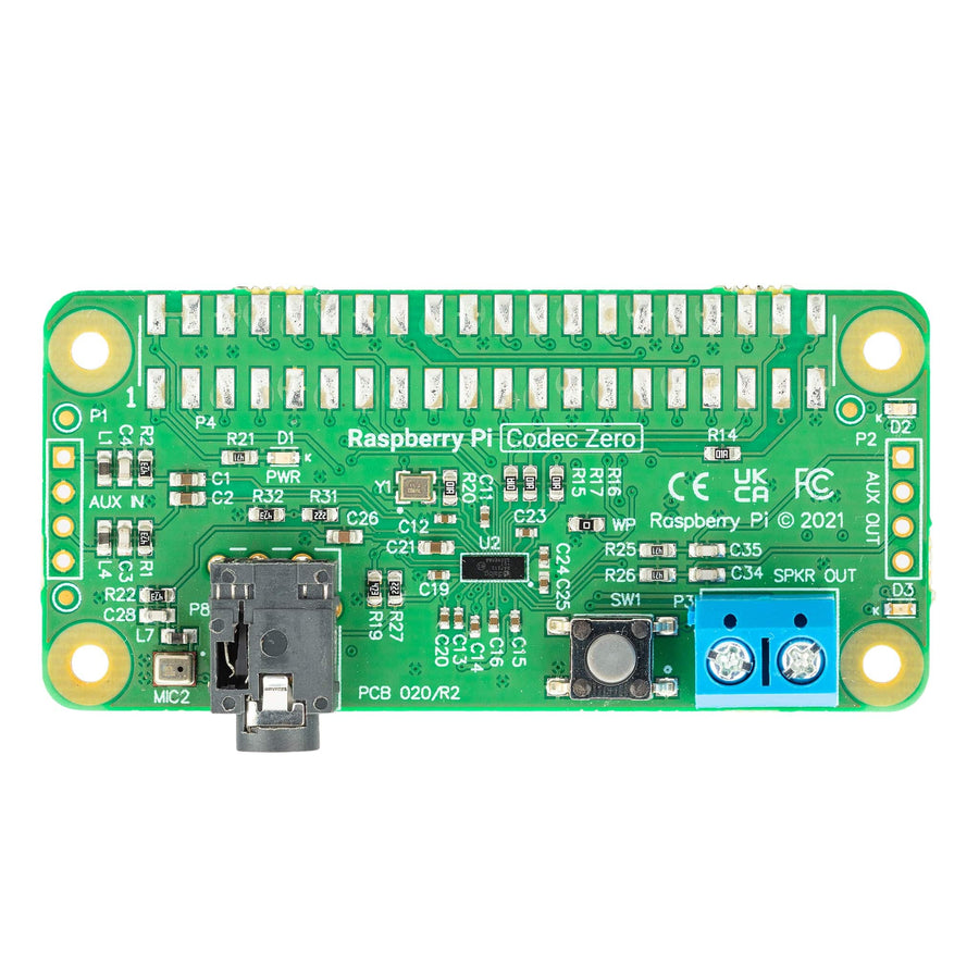 IQaudIO Codec Zero - The Pi Hut