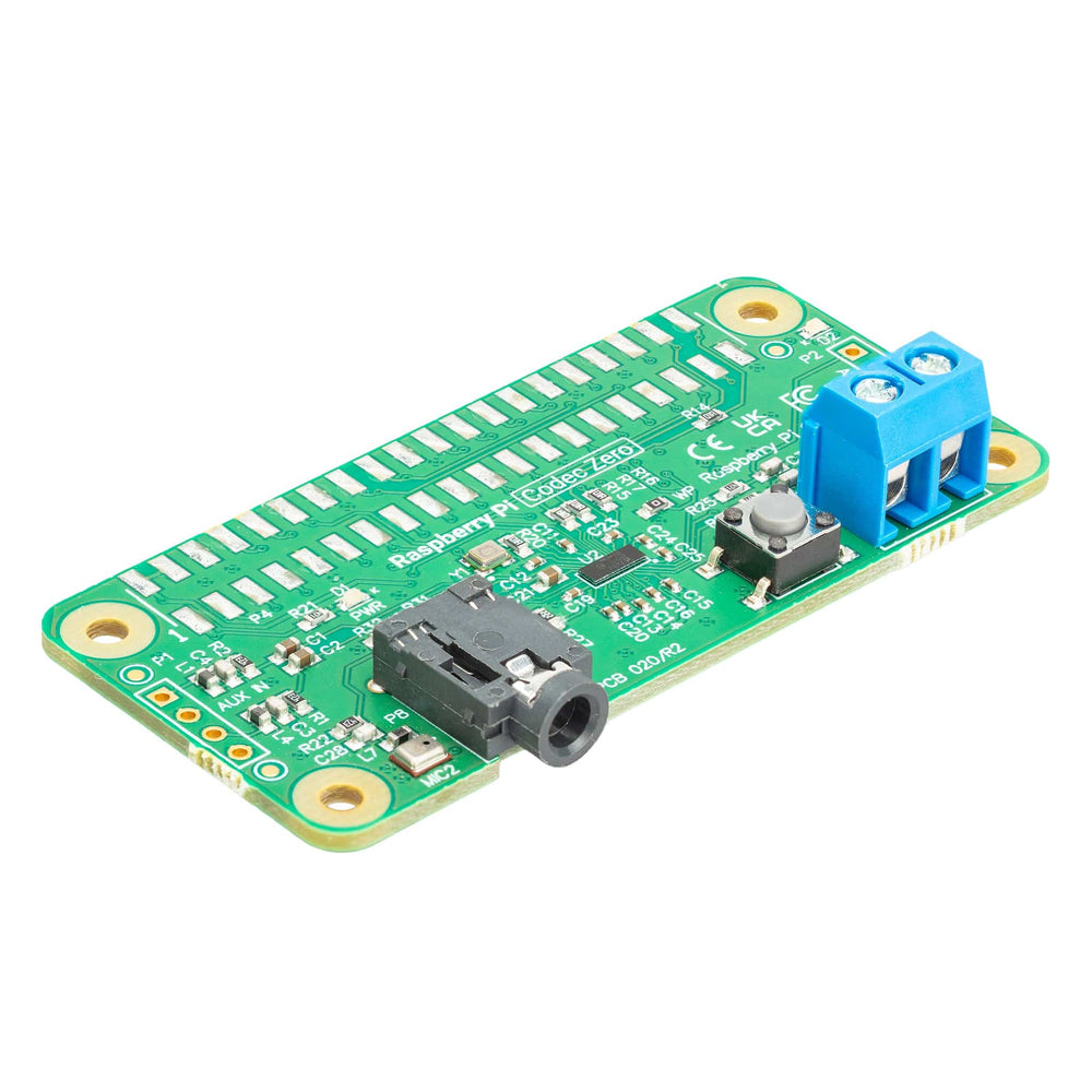Raspberry Pi Codec Zero by Raspberry Pi - The Pi Hut