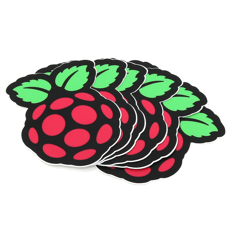 Raspberry Pi Logo Stickers - The Pi Hut