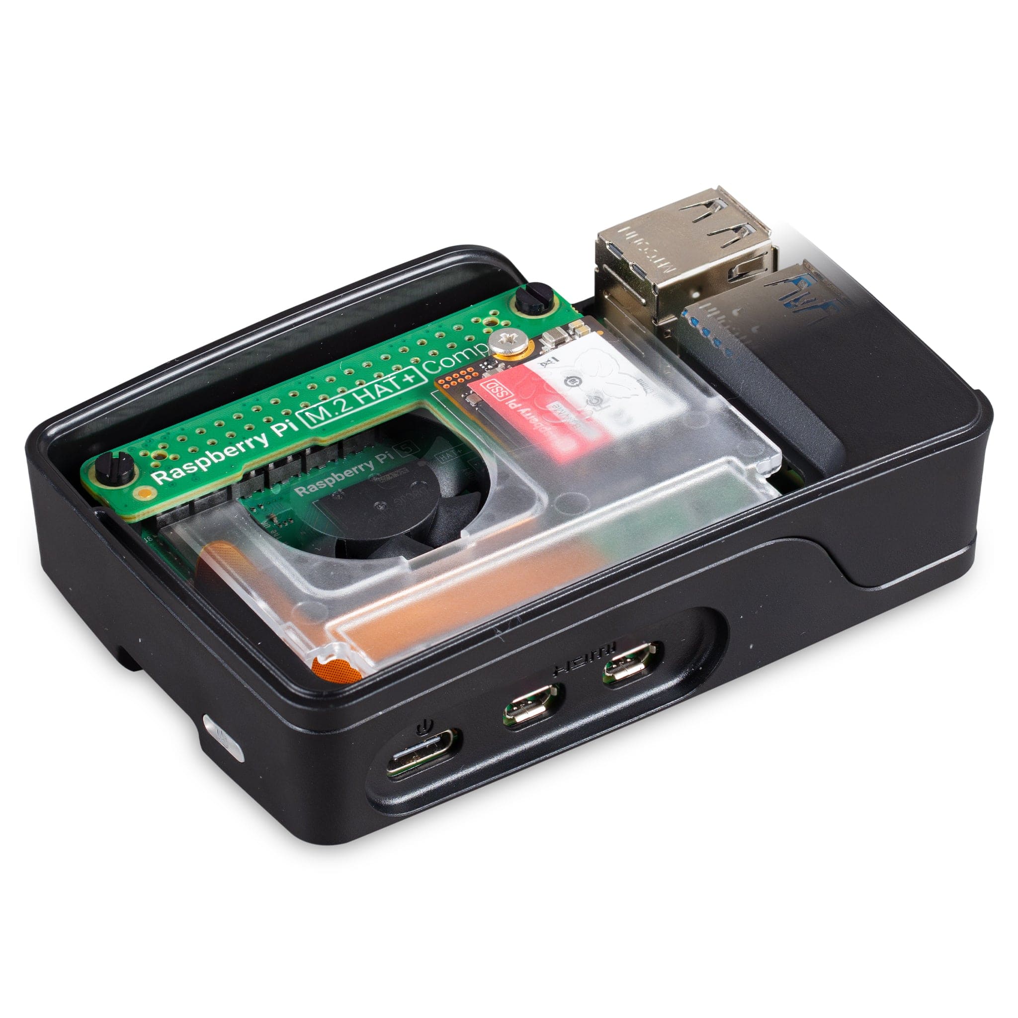 Raspberry Pi M.2 HAT+ Compact by Raspberry Pi - The Pi Hut