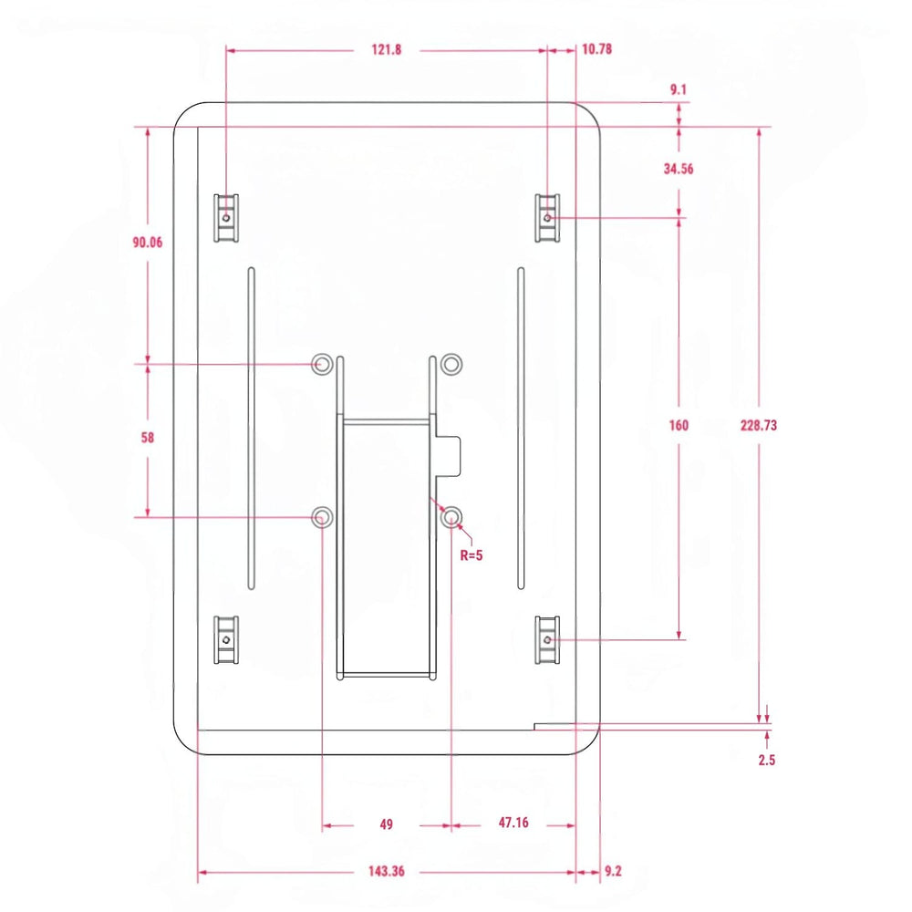 Raspberry Pi Touch Display 2 - 10" by Raspberry Pi - The Pi Hut