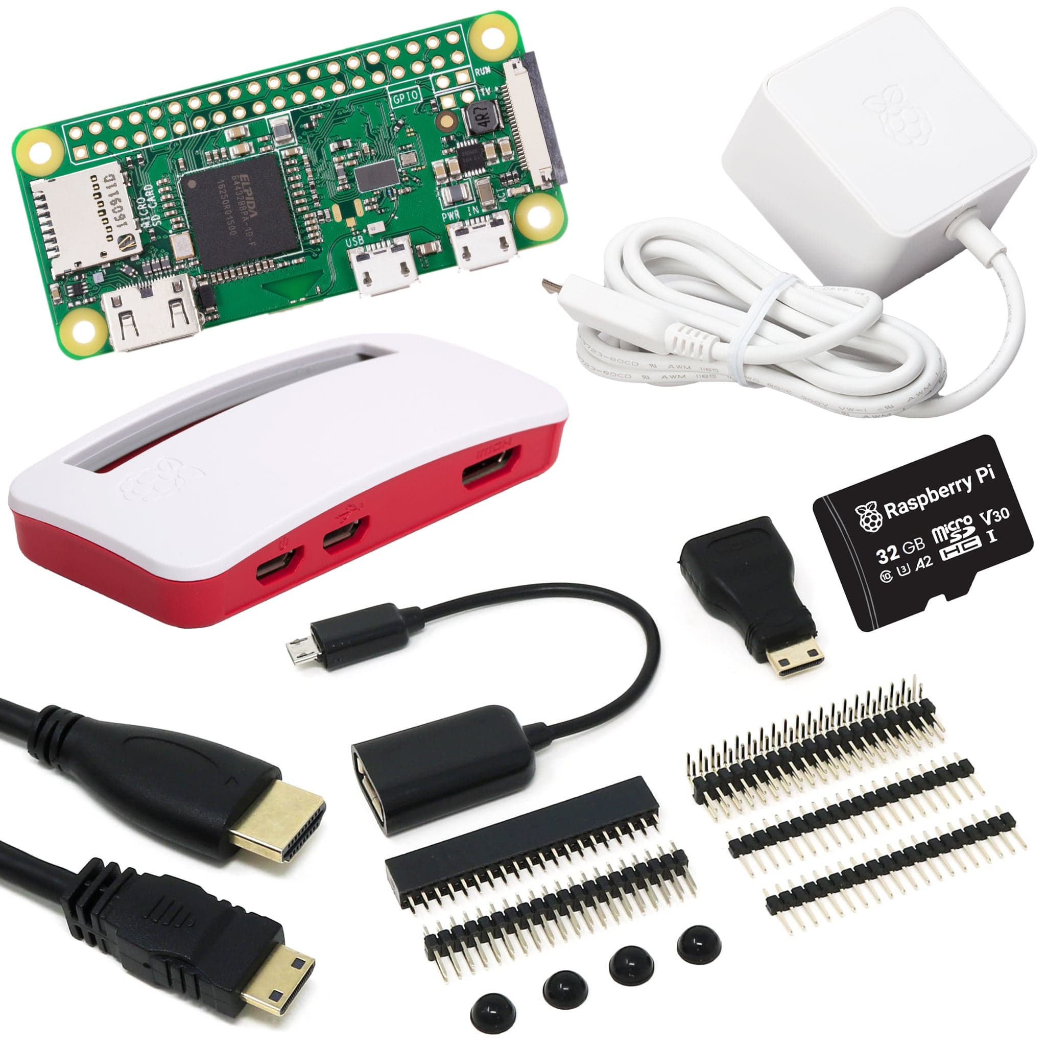 Raspberry Pi Zero W Starter Kit - The Pi Hut