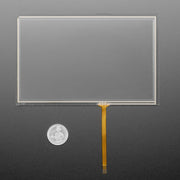 Resistive Touchscreen Overlay - 165mm x 105mm (7" diag.) - 4 Wire by Adafruit - The Pi Hut