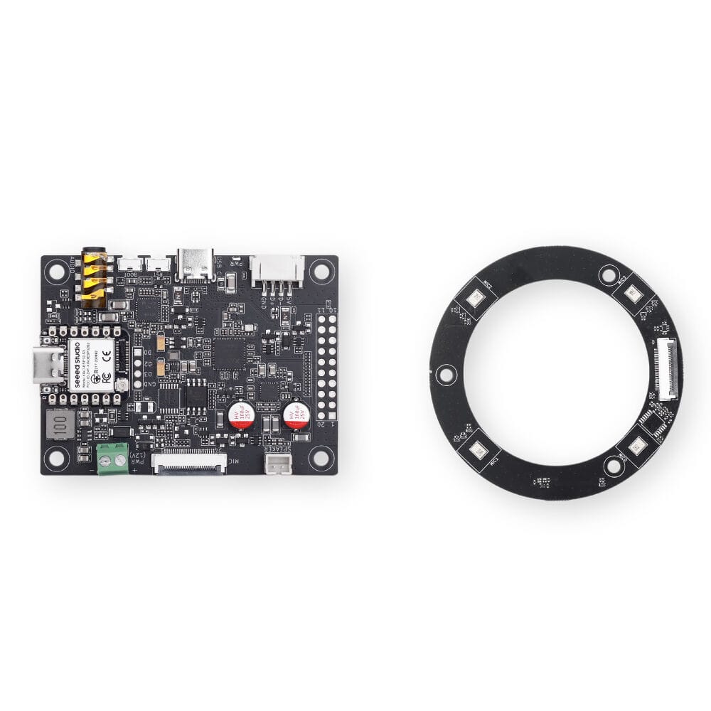 reSpeaker Flex XVF3800 - Circular with XIAO ESP32S3 by Seeed - The Pi Hut