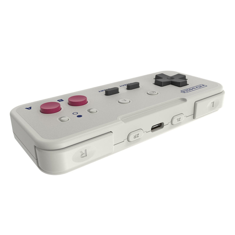 Retro-Bit Origin8 2.4Ghz Wireless Controller - GB Grey by Retro-Bit - The Pi Hut