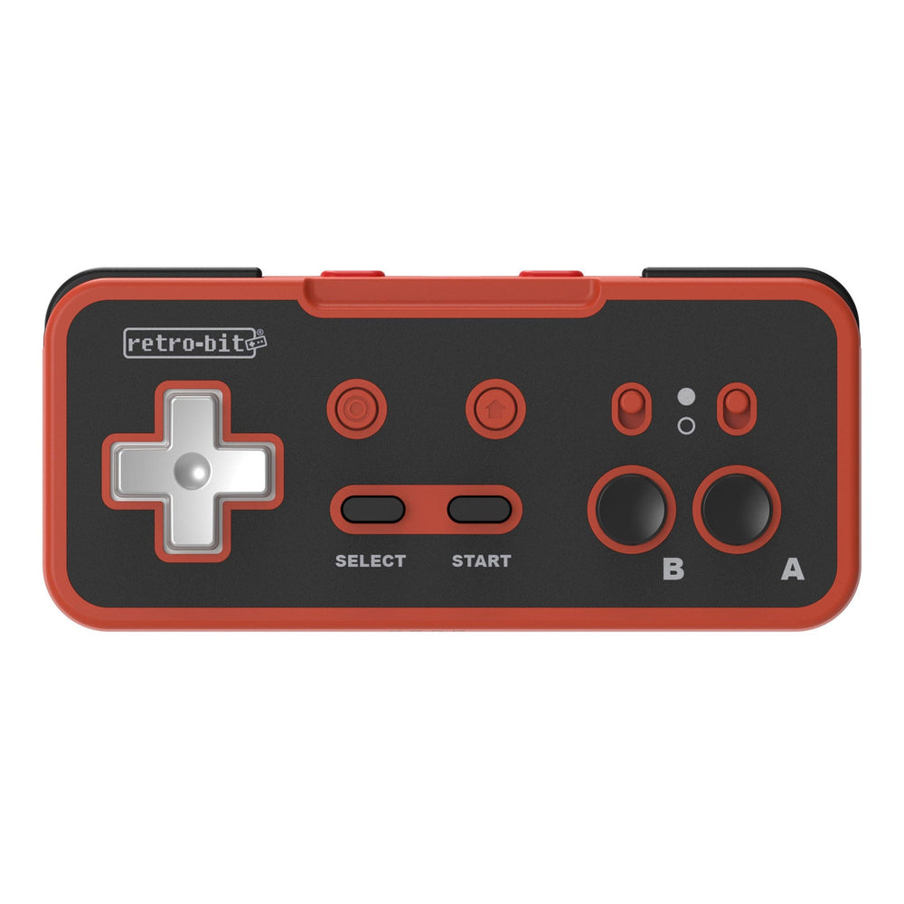 Retro-Bit Origin8 2.4Ghz Wireless Controller - Red & Black by Retro-Bit - The Pi Hut