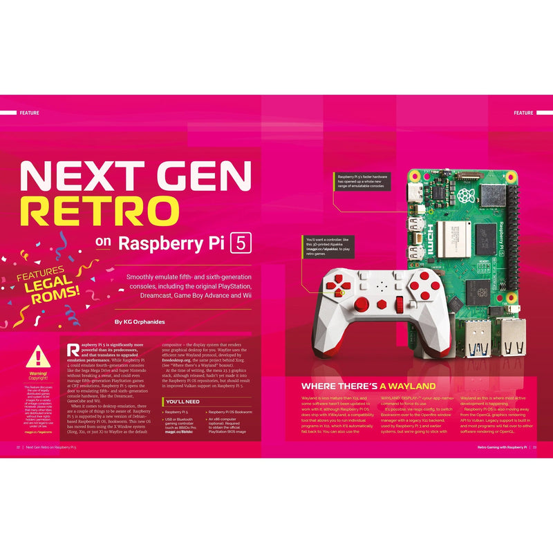 Retropi Raspberry 5 Retro Gaming with Raspberry Pi 3rd Edition - The Pi Hut