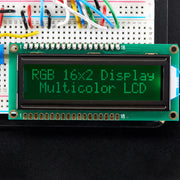 RGB backlight negative LCD 16x2 + extras (RGB on black) by Adafruit - The Pi Hut