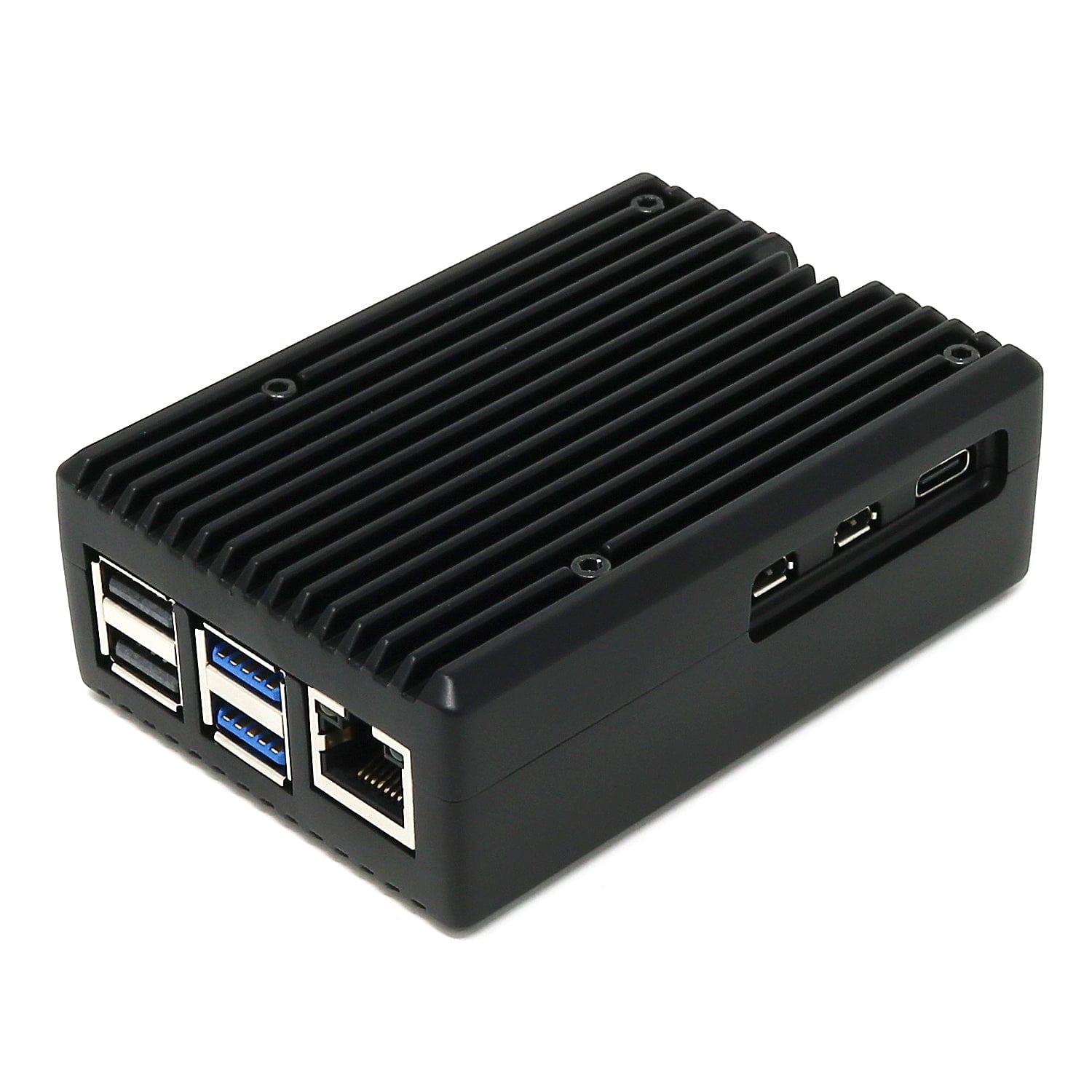 Ridged Armour Case for Raspberry Pi 5 - The Pi Hut