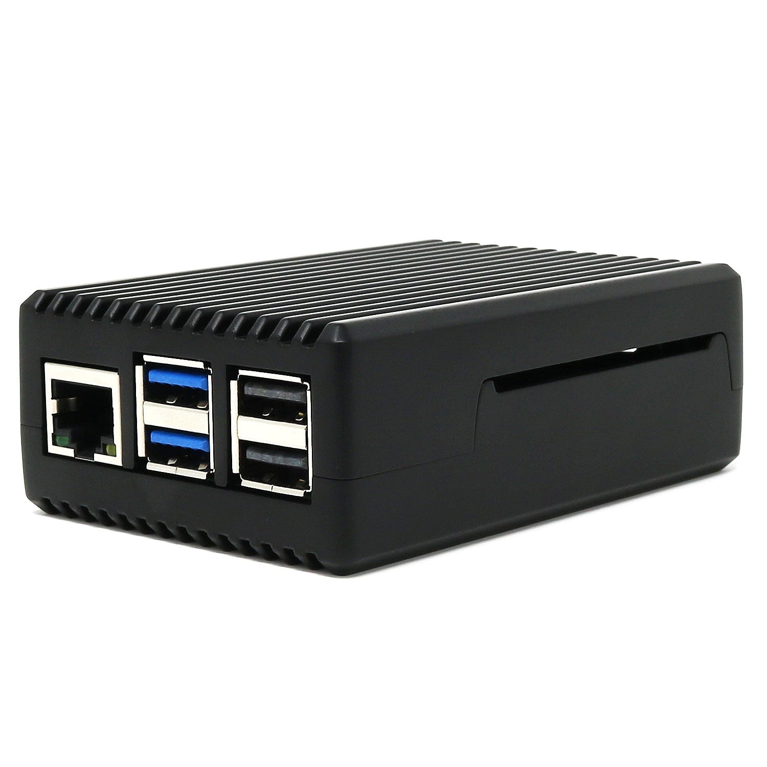 Ridged Armour Case for Raspberry Pi 5 - The Pi Hut