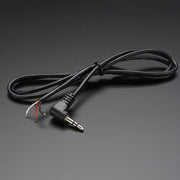Right-Angle 3.5mm Stereo Plug to Pigtail Cable by Adafruit - The Pi Hut