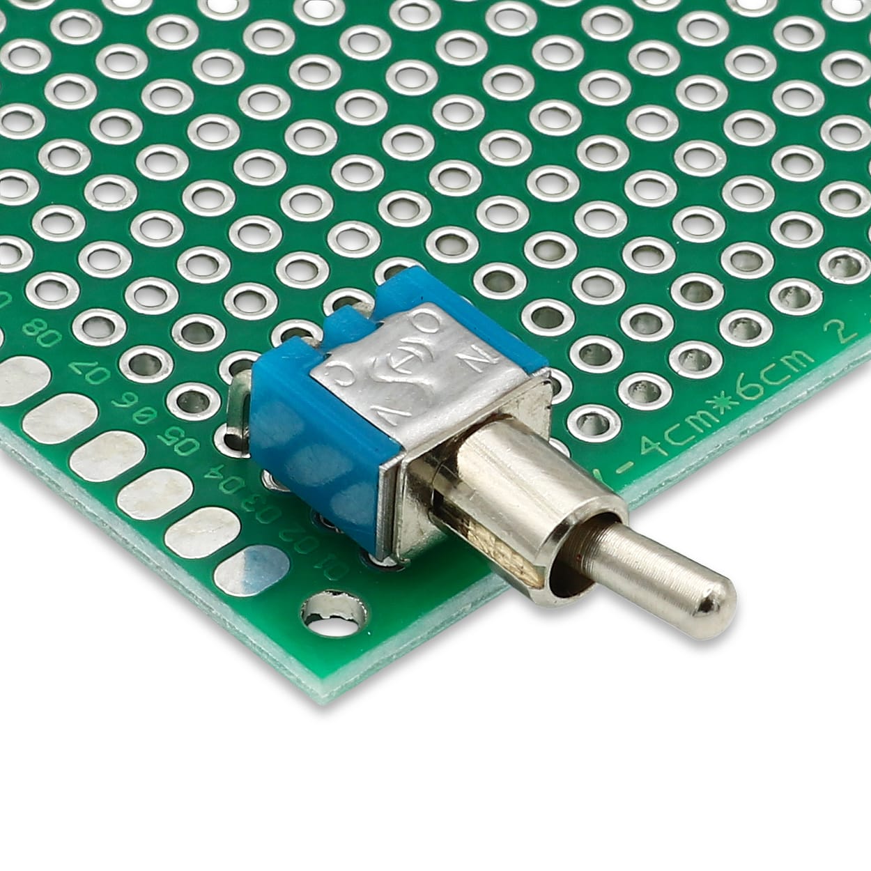 Right-Angle SPDT ON-ON Latching Sub-Miniature Toggle Switch by The Pi Hut - The Pi Hut