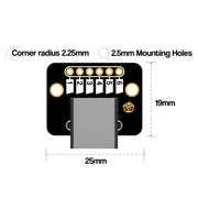 RJ11/RJ12 Breakout - Horizontal by The Pi Hut - The Pi Hut