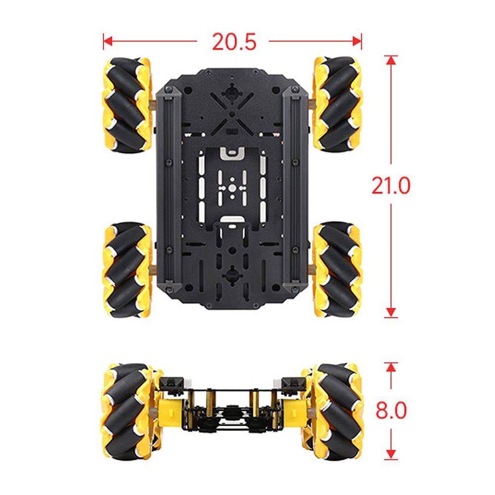 Robot Chassis Kit MP - The Pi Hut