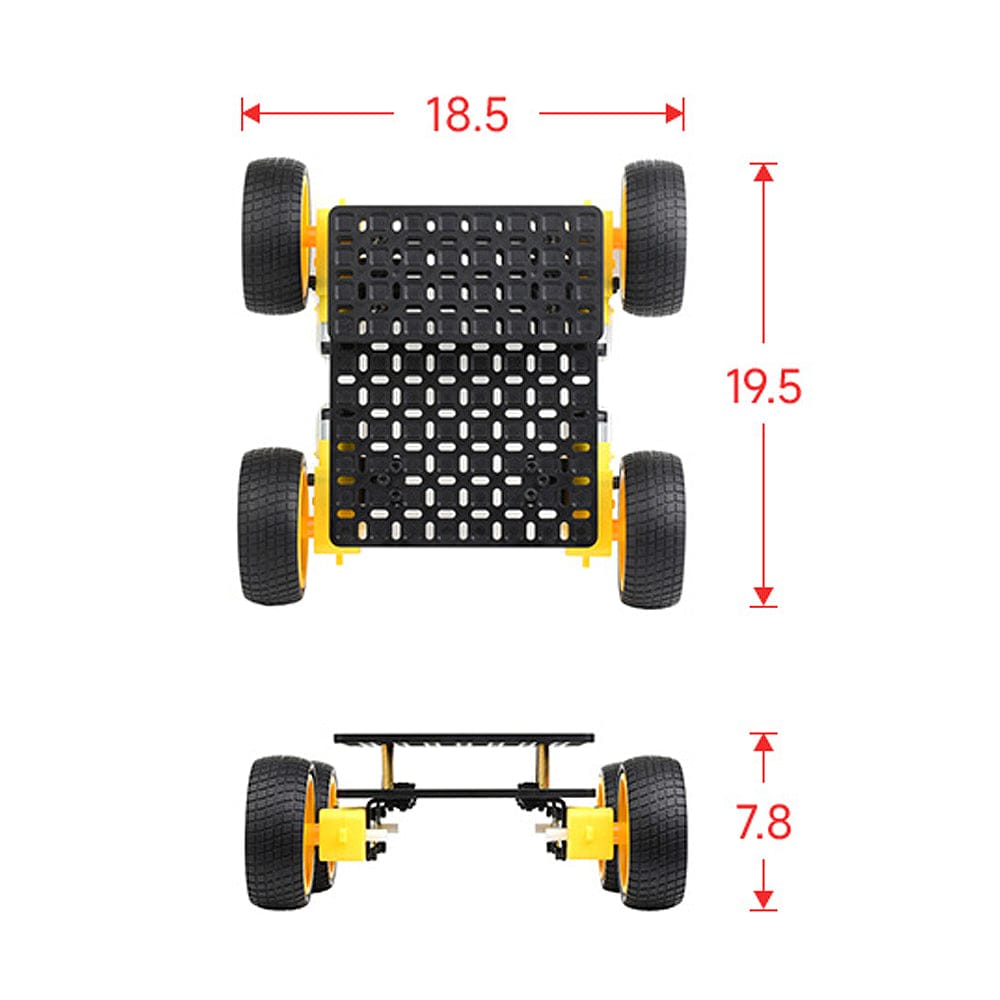 Robot Chassis Kit NS - The Pi Hut