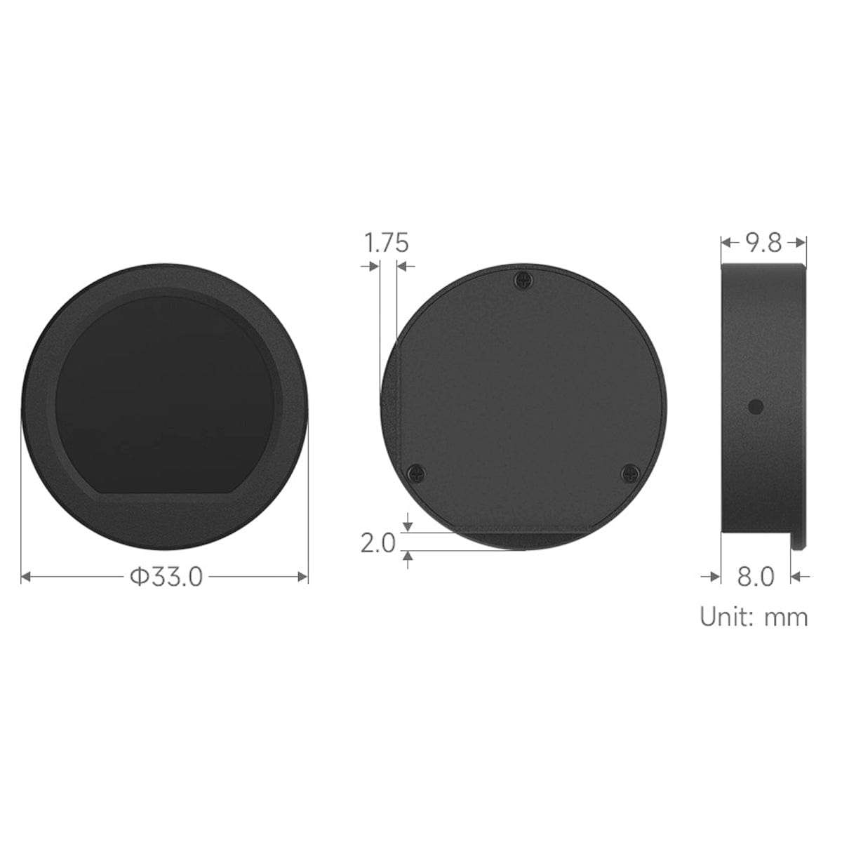 RP2040 MCU Board with 0.99" Round IPS LCD - The Pi Hut