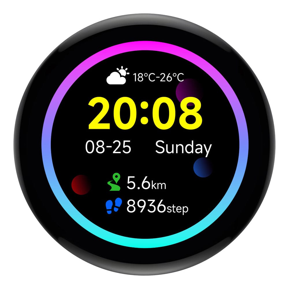 RP2350 1.43" AMOLED Round Display Dev Board (466x466) by Waveshare - The Pi Hut