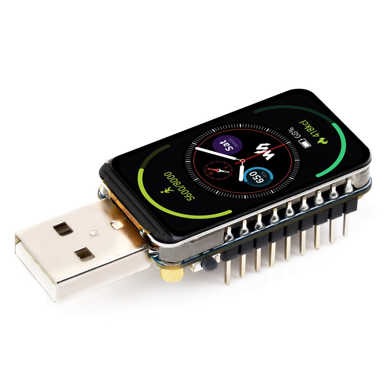 RP2350 1.47" Display Development Board - USB-A (172x320) by Waveshare - The Pi Hut