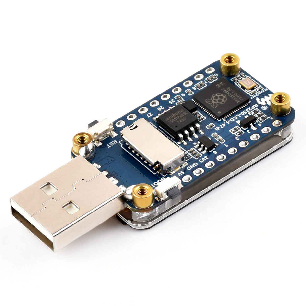 RP2350 1.47" Display Development Board - USB-A (172x320) by Waveshare - The Pi Hut