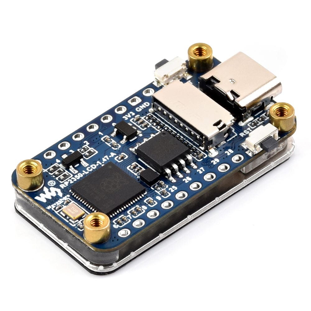 RP2350 1.47" Display Development Board - USB-C (172x320) by Waveshare - The Pi Hut