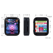 RP2350 1.8" AMOLED Touch Display Dev Board (368×448) by Waveshare - The Pi Hut