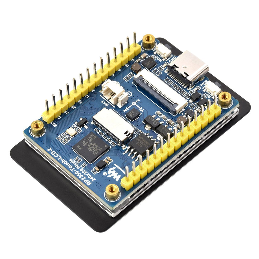 RP2350 2" Capacitive Touch Display Dev Board with 6-Axis IMU by Waveshare - The Pi Hut