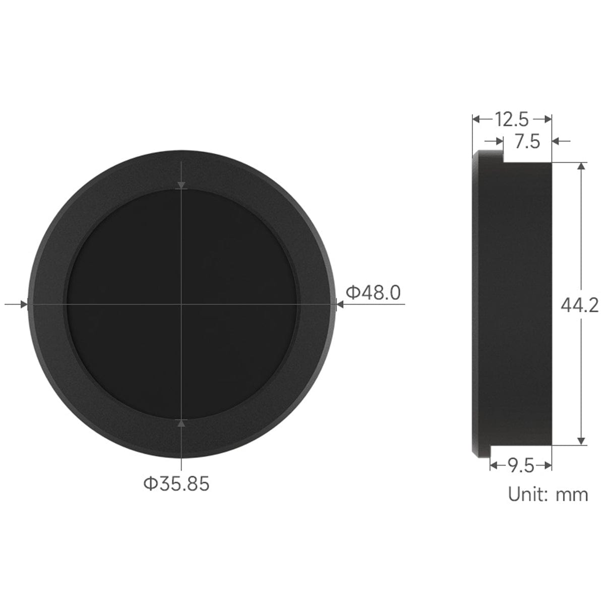 RP2350 MCU Board with 1.28" Round IPS LCD Touch Display (240x240) - The Pi Hut