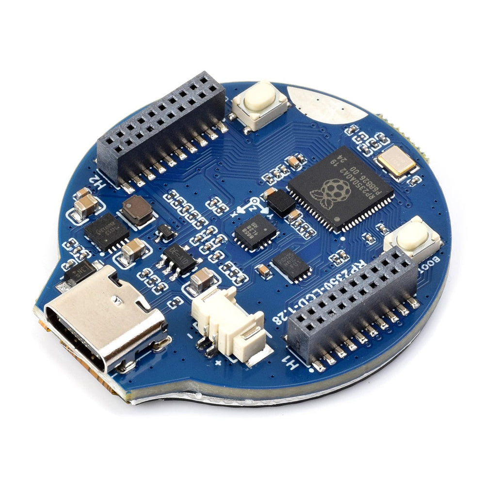 RP2350 MCU Board with 1.28" Round IPS LCD